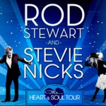 rod stewrat and stevie nicks on tour summer 2012